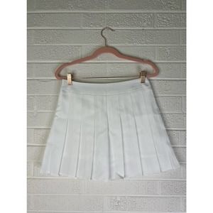 white Tennis skirt